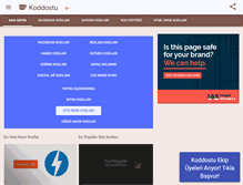 Tablet Screenshot of koddostu.com